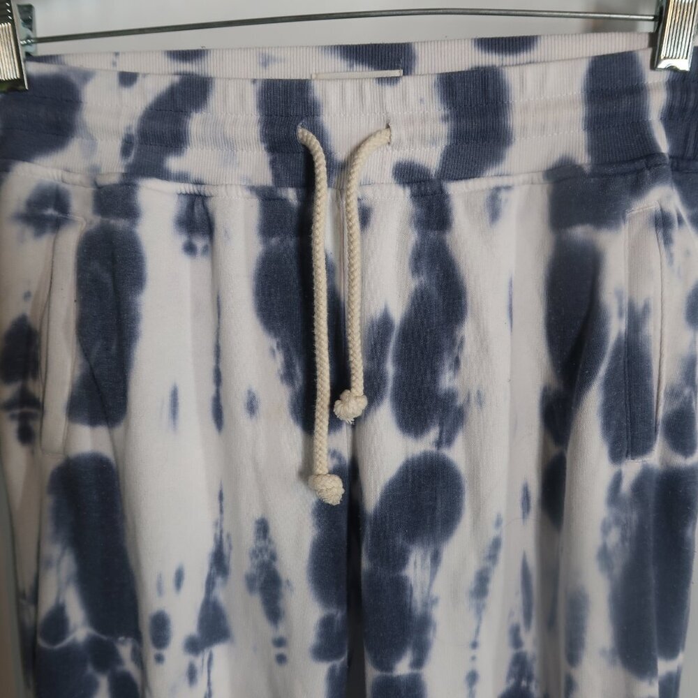 Lou & Grey Blue White Tie-dye Sweatpants Joggers Size Small - Picture 3 of 5